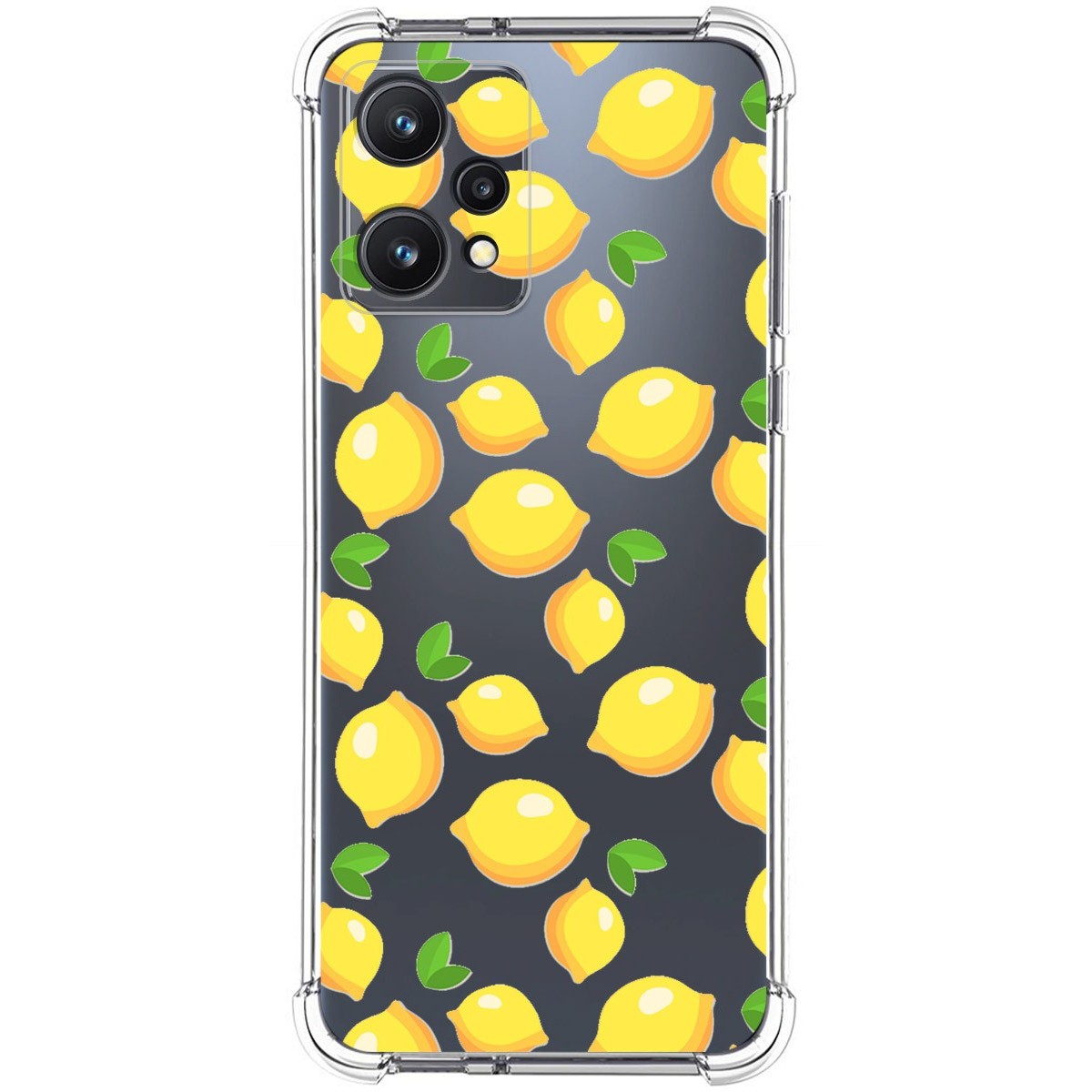 Funda Silicona Antigolpes para Realme 9 5G diseño Limones Dibujos