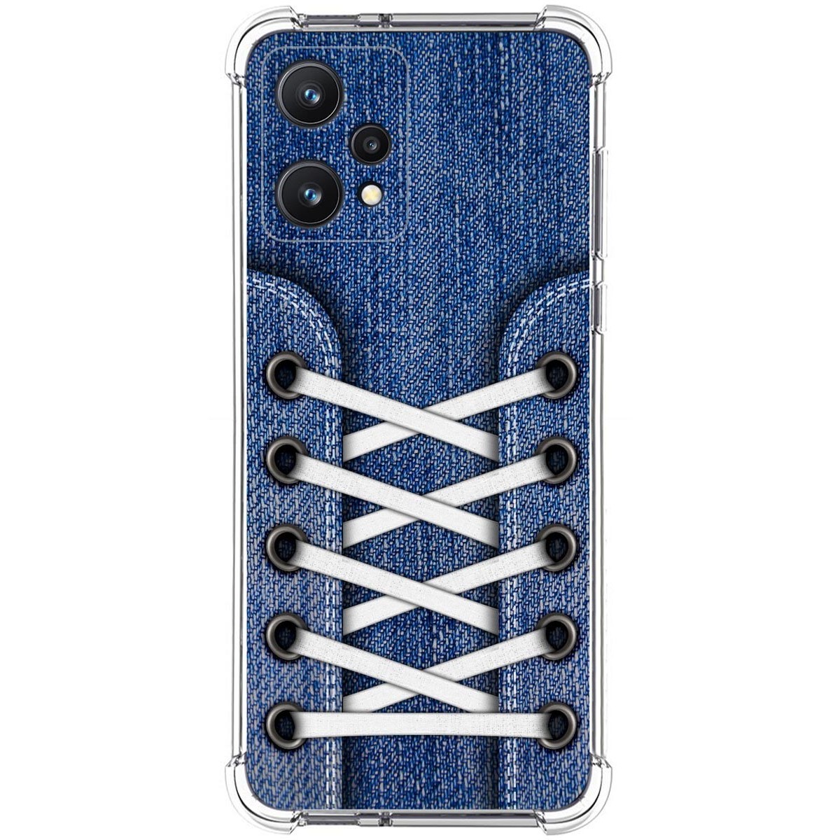 Funda Silicona Antigolpes para Realme 9 5G diseño Zapatillas 01 Dibujos