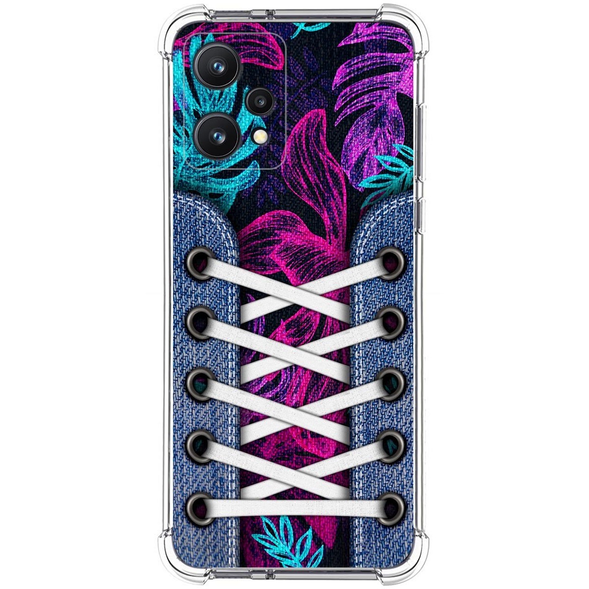Funda Silicona Antigolpes para Realme 9 5G diseño Zapatillas 07 Dibujos
