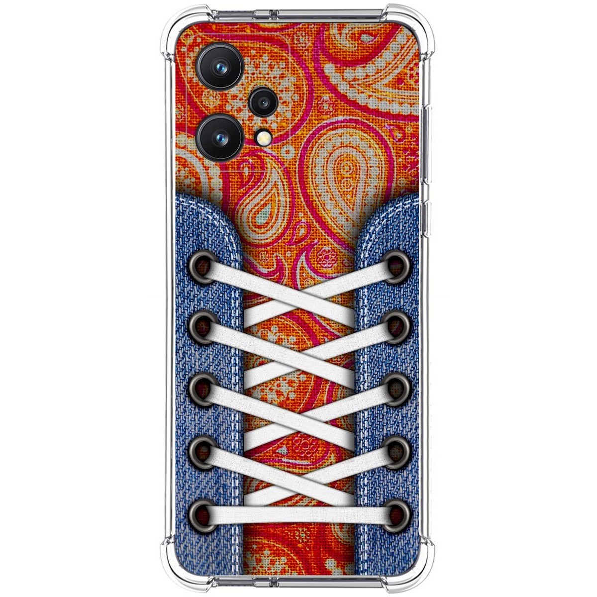 Funda Silicona Antigolpes para Realme 9 5G diseño Zapatillas 10 Dibujos