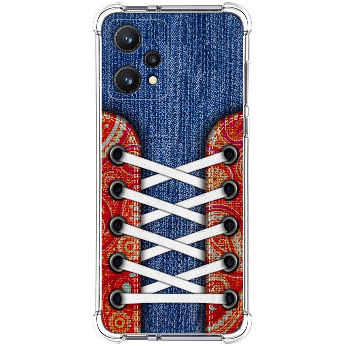 Funda Silicona Antigolpes para Realme 9 5G diseño Zapatillas 11 Dibujos