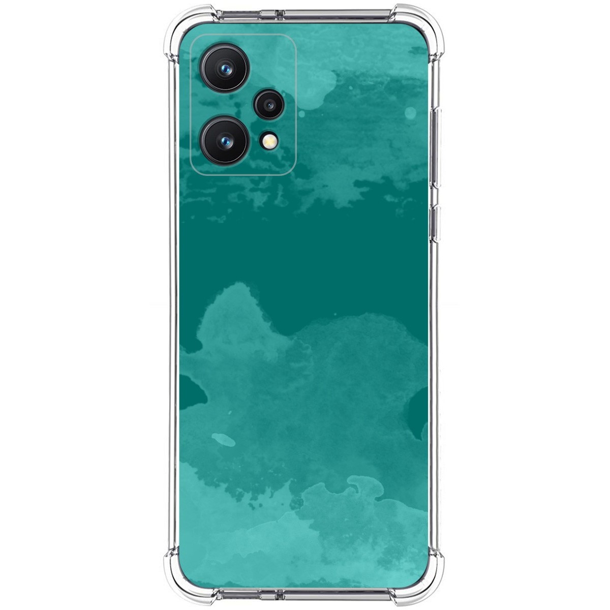 Funda Silicona Antigolpes para Realme 9 5G diseño Acuarela 06 Dibujos