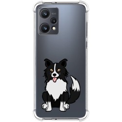 Funda Silicona Antigolpes para Realme 9 5G diseño Perros 01 Dibujos