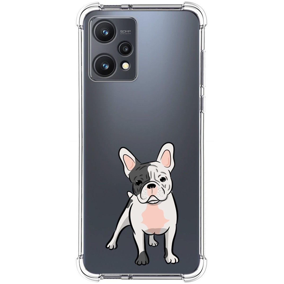 Funda Silicona Antigolpes para Realme 9 5G diseño Perros 06 Dibujos
