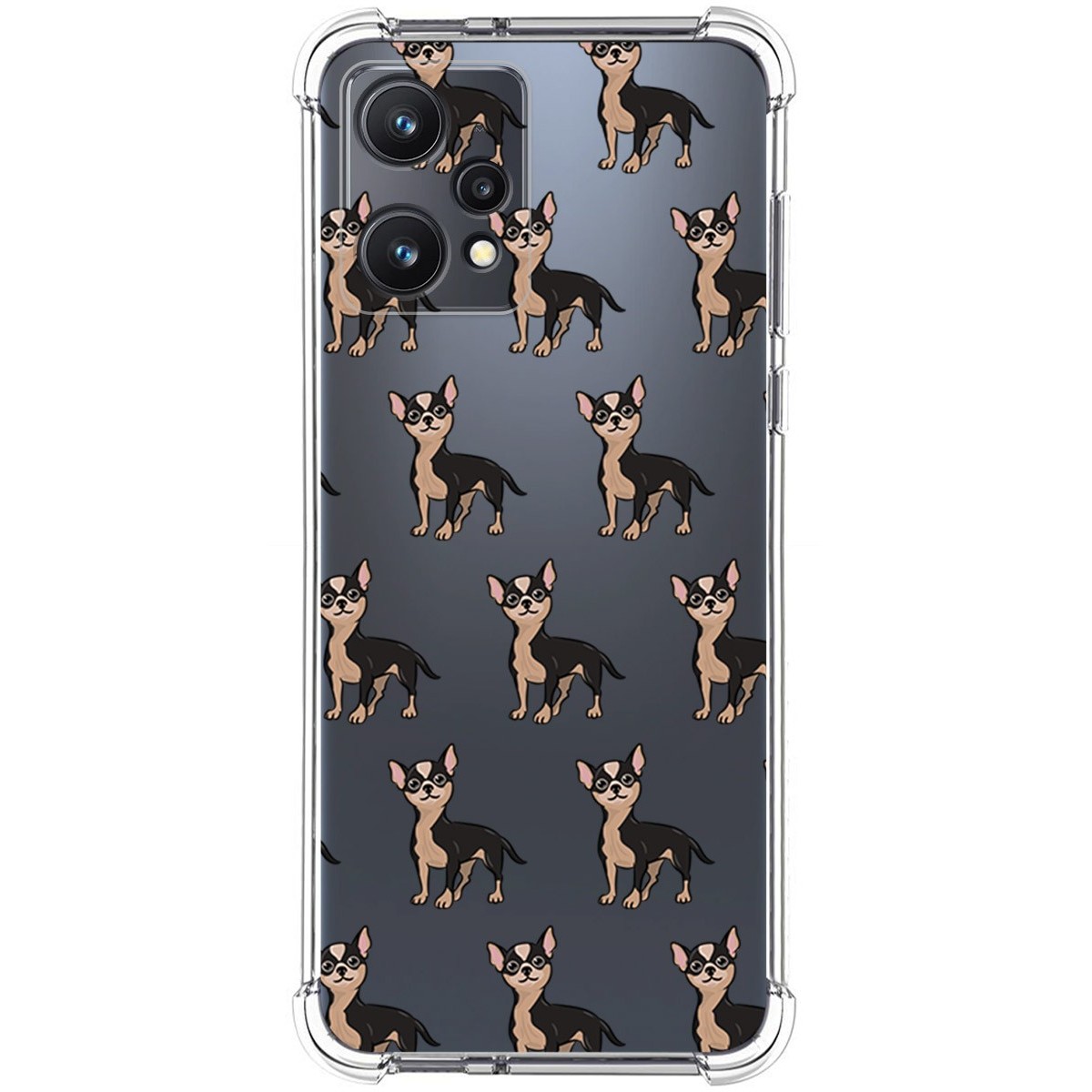 Funda Silicona Antigolpes para Realme 9 5G diseño Perros 11 Dibujos