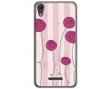 Funda Gel Tpu para Wiko Lenny4 Diseño Flores Vintage Dibujos