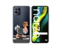 Funda Silicona Transparente para Realme Narzo 50 diseño Avestruz Dibujos