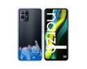 Funda Silicona Transparente para Realme Narzo 50 diseño Hipo Dibujos
