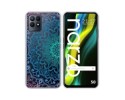 Funda Silicona Transparente para Realme Narzo 50 diseño Mandala Dibujos