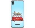 Funda Gel Tpu para Wiko Lenny4 Diseño Furgoneta Dibujos