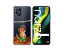 Funda Silicona Transparente para Realme Narzo 50 diseño Suricata Dibujos