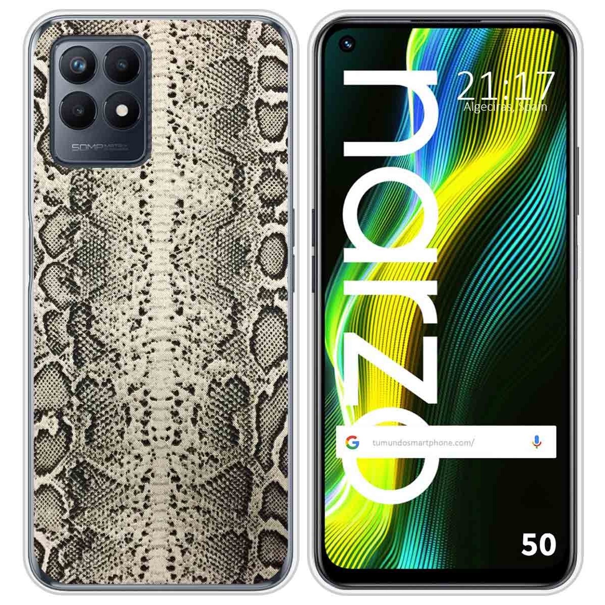 Funda Silicona para Realme Narzo 50 diseño Animal 01 Dibujos