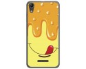 Funda Gel Tpu para Wiko Lenny4 Diseño Helado Vainilla Dibujos