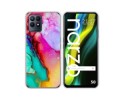 Funda Silicona para Realme Narzo 50 diseño Mármol 15 Dibujos