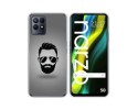 Funda Silicona para Realme Narzo 50 diseño Barba Dibujos