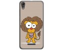 Funda Gel Tpu para Wiko Lenny4 Diseño Leon Dibujos
