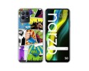 Funda Silicona para Realme Narzo 50 diseño Comic Dibujos