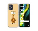 Funda Silicona para Realme Narzo 50 diseño Jirafa Dibujos