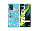 Funda Silicona para Realme Narzo 50 diseño Mariposas Dibujos
