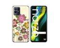 Funda Silicona para Realme Narzo 50 diseño Primavera En Flor Dibujos