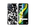 Funda Silicona para Realme Narzo 50 diseño Snow Camuflaje Dibujos