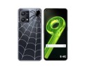 Funda Silicona Transparente para Realme 9 4G diseño Araña Dibujos
