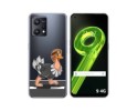 Funda Silicona Transparente para Realme 9 4G diseño Avestruz Dibujos