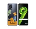 Funda Silicona Transparente para Realme 9 4G diseño Jirafa Dibujos