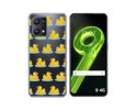 Funda Silicona Transparente para Realme 9 4G diseño Pato Dibujos