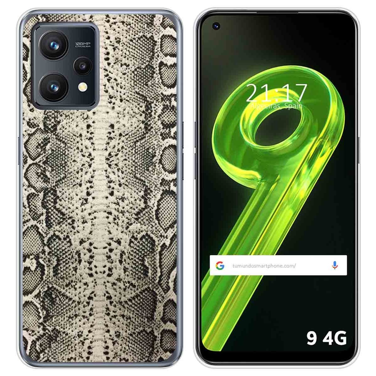 Funda Silicona para Realme 9 4G diseño Animal 01 Dibujos