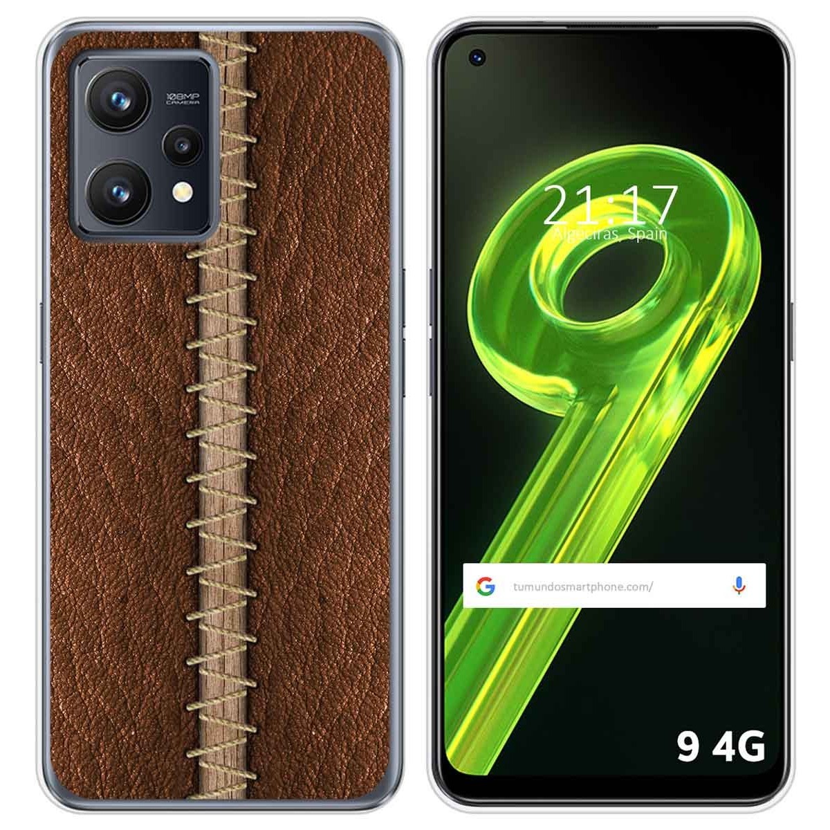 Funda Silicona para Realme 9 4G diseño Cuero 01 Dibujos