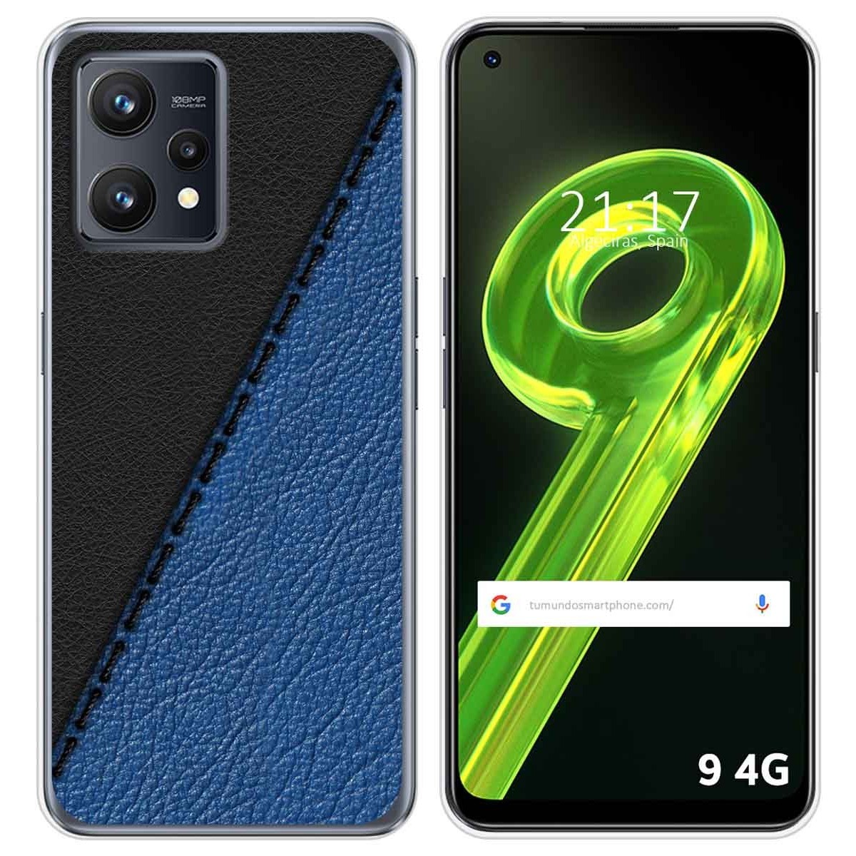 Funda Silicona para Realme 9 4G diseño Cuero 02 Dibujos