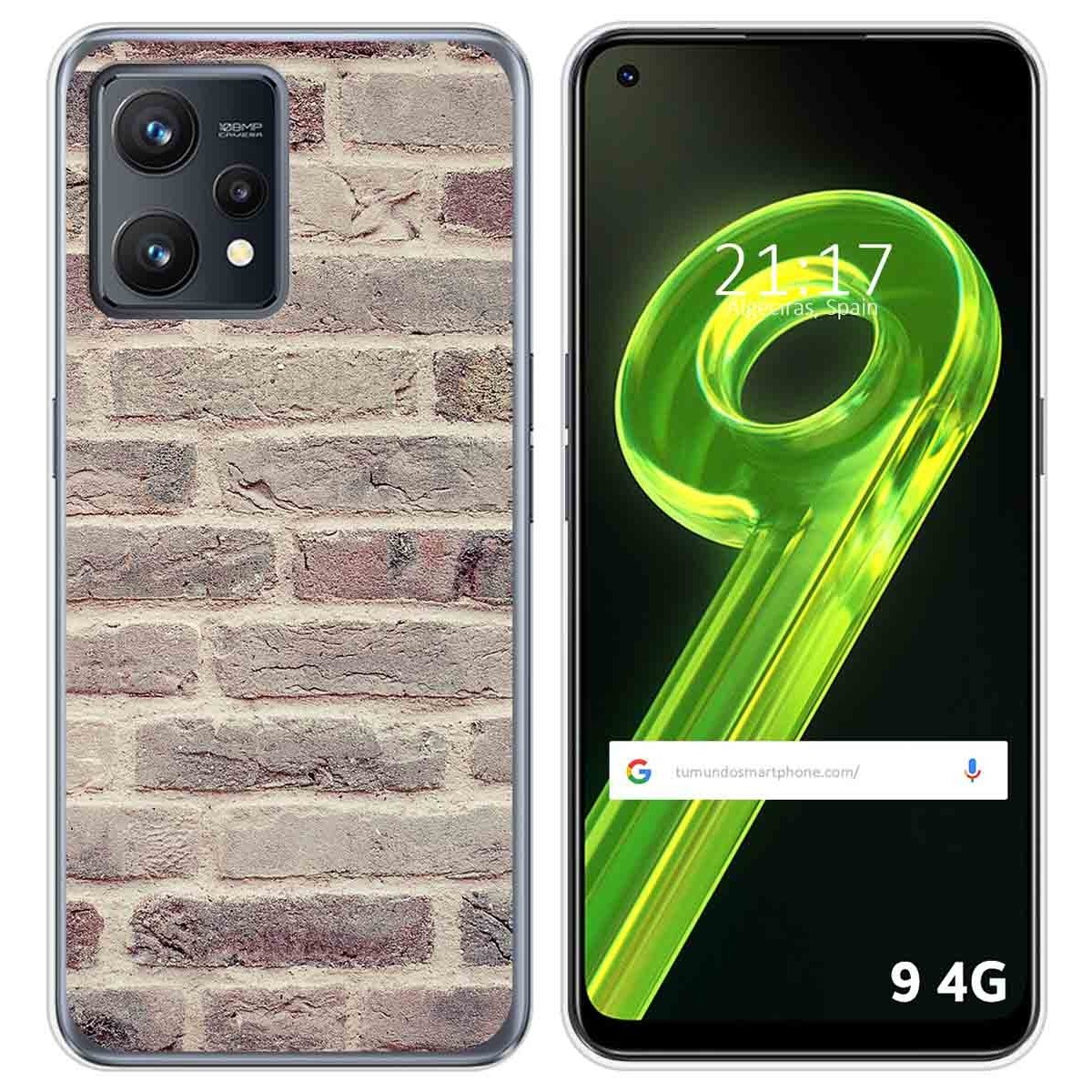 Funda Silicona para Realme 9 4G diseño Ladrillo 01 Dibujos