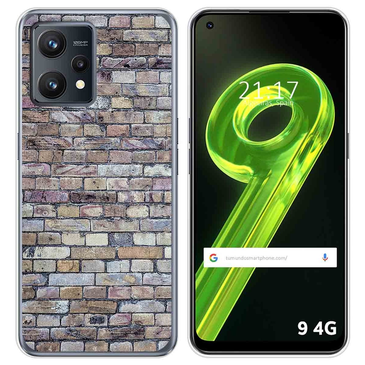 Funda Silicona para Realme 9 4G diseño Ladrillo 02 Dibujos