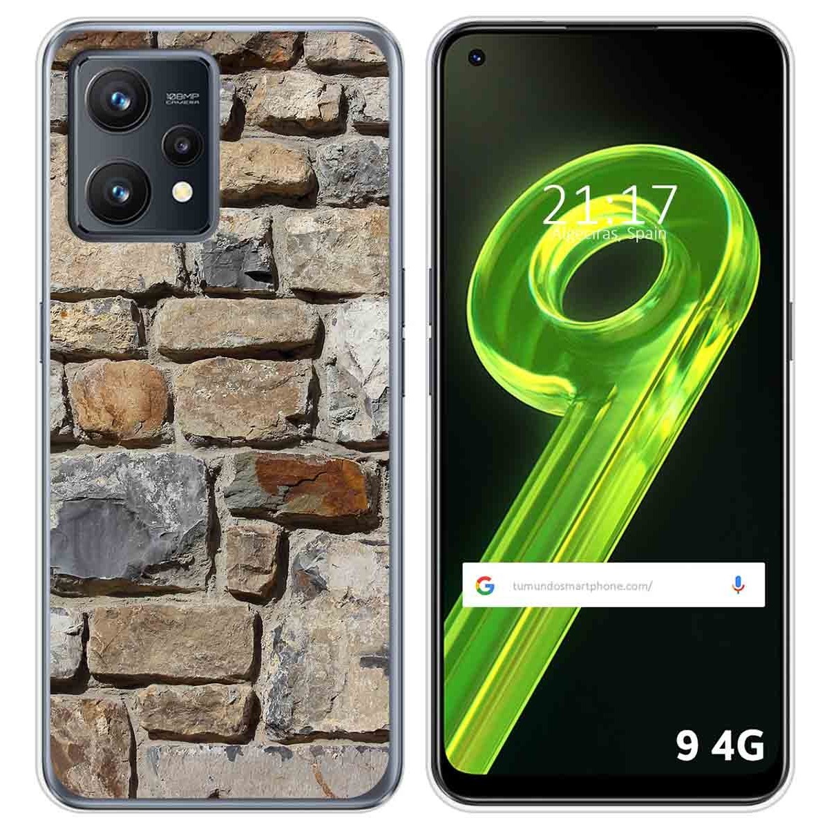 Funda Silicona para Realme 9 4G diseño Ladrillo 03 Dibujos