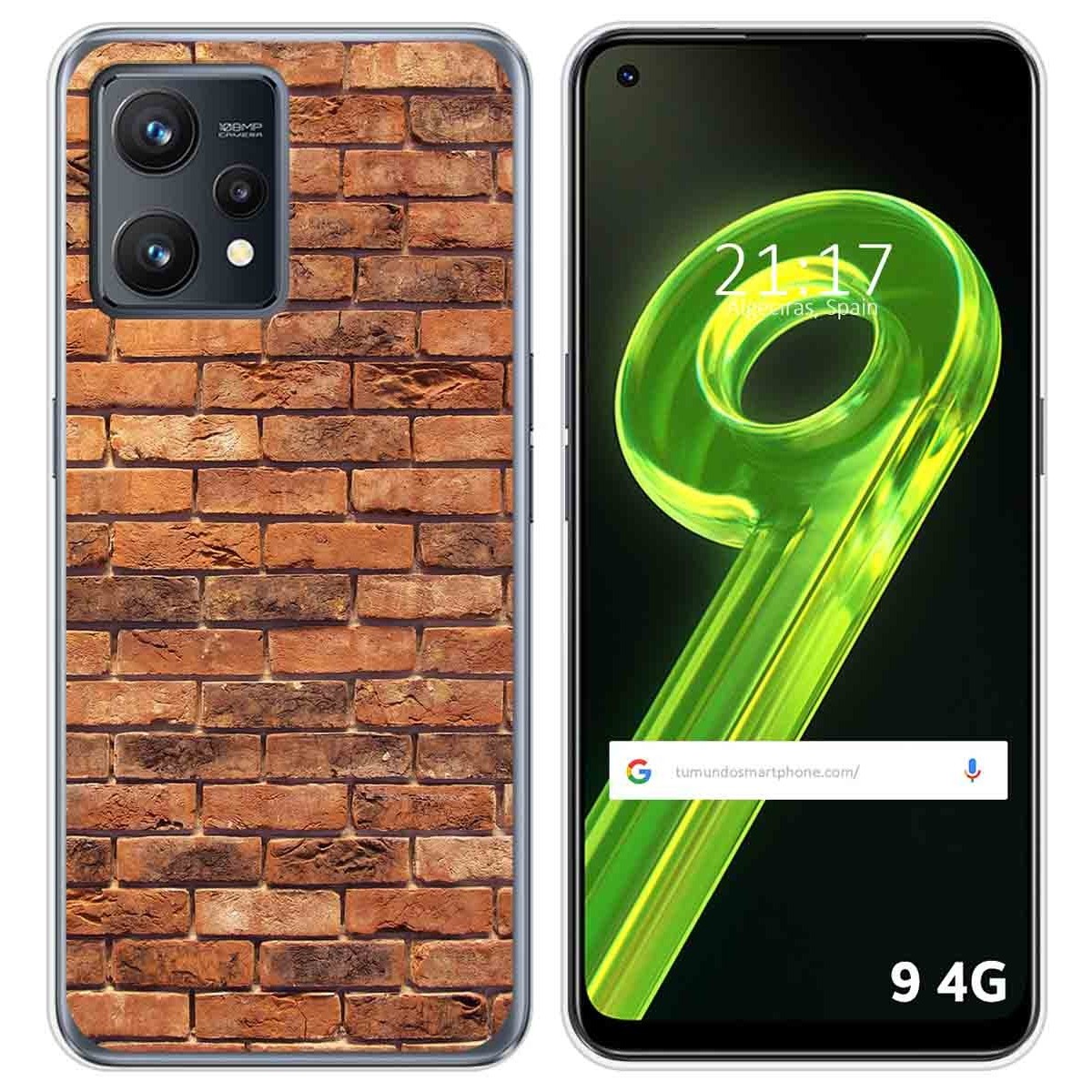 Funda Silicona para Realme 9 4G diseño Ladrillo 04 Dibujos