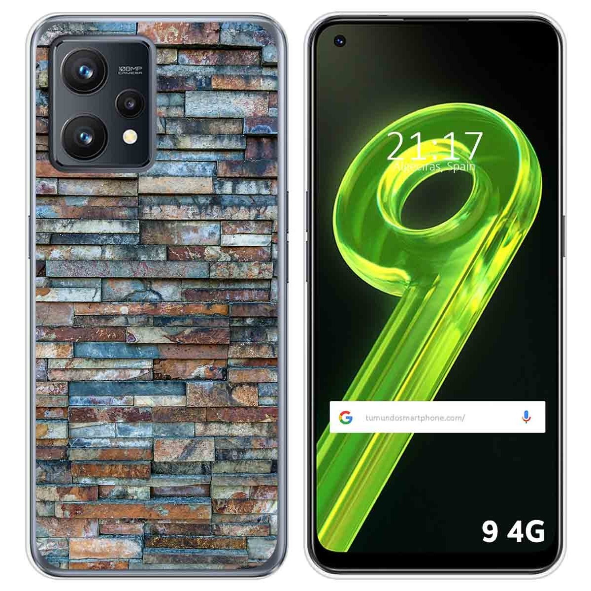 Funda Silicona para Realme 9 4G diseño Ladrillo 05 Dibujos