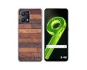 Funda Silicona para Realme 9 4G diseño Madera 03 Dibujos