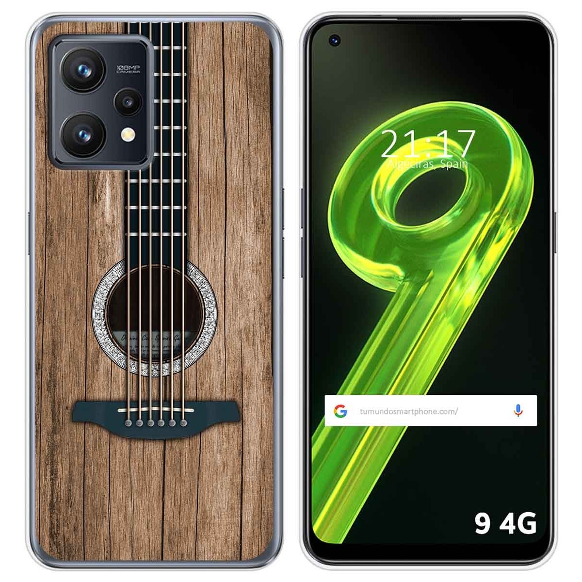Funda Silicona para Realme 9 4G diseño Madera 11 Dibujos