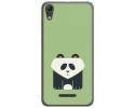 Funda Gel Tpu para Wiko Lenny4 Diseño Panda Dibujos