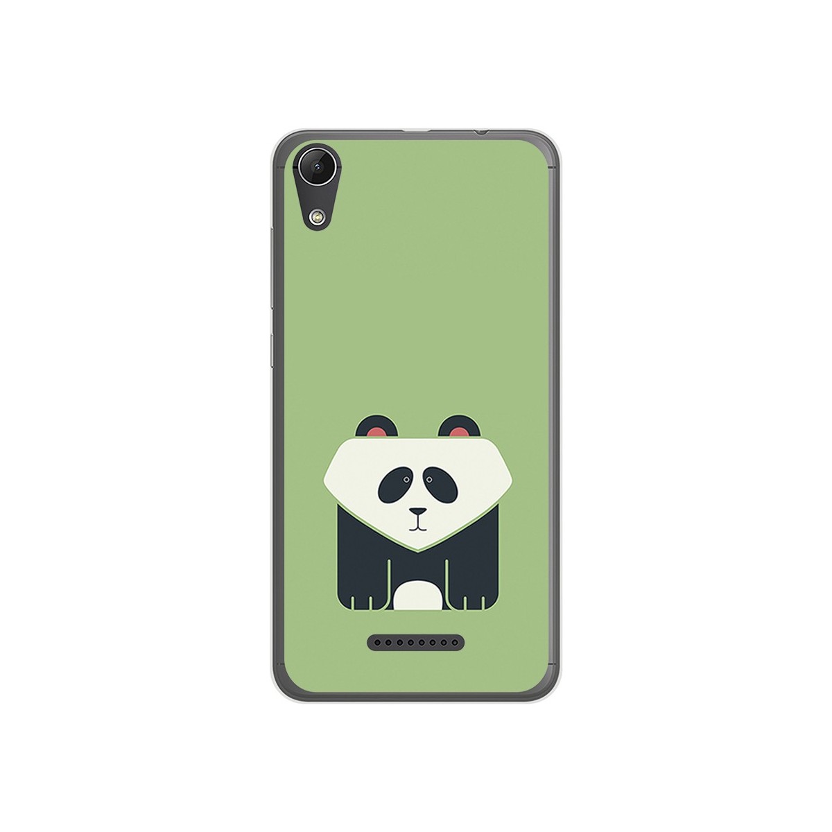 Funda Gel Tpu para Wiko Lenny4 Diseño Panda Dibujos