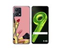 Funda Silicona para Realme 9 4G diseño Brochas Dibujos