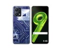 Funda Silicona para Realme 9 4G diseño Circuito Dibujos