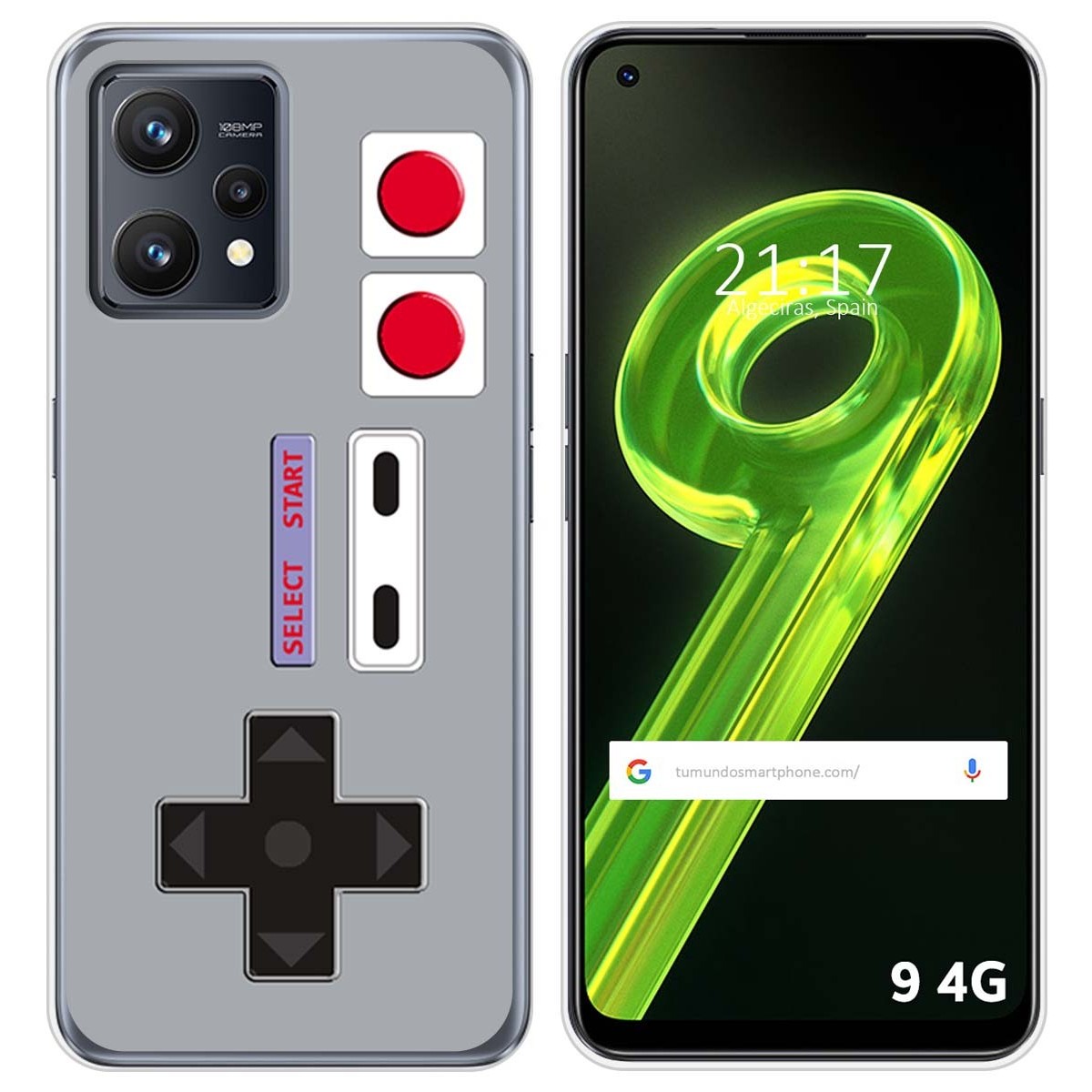 Funda Silicona para Realme 9 4G diseño Consola Dibujos