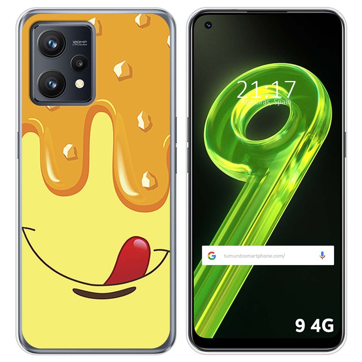 Funda Silicona para Realme 9 4G diseño Helado Vainilla Dibujos