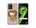 Funda Silicona para Realme 9 4G diseño Leon Dibujos