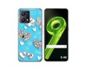 Funda Silicona para Realme 9 4G diseño Mariposas Dibujos