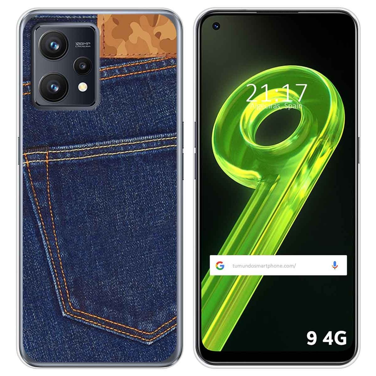 Funda Silicona para Realme 9 4G diseño Vaquero Dibujos