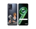 Funda Silicona Transparente para Realme 9 5G diseño Avestruz Dibujos