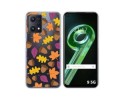 Funda Silicona Transparente para Realme 9 5G diseño Otoño Dibujos